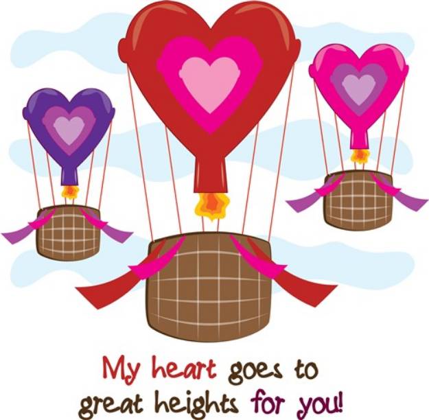 Picture of Great Heights For You SVG File