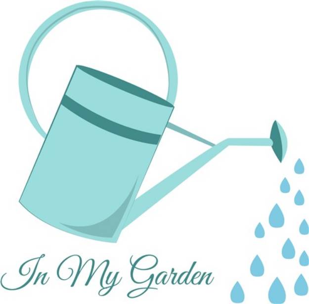Picture of In My Garden SVG File