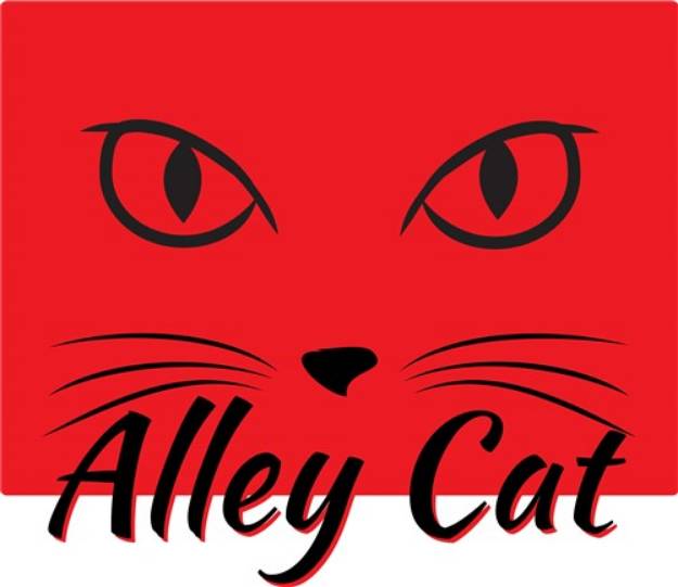 Picture of Alley Cat SVG File