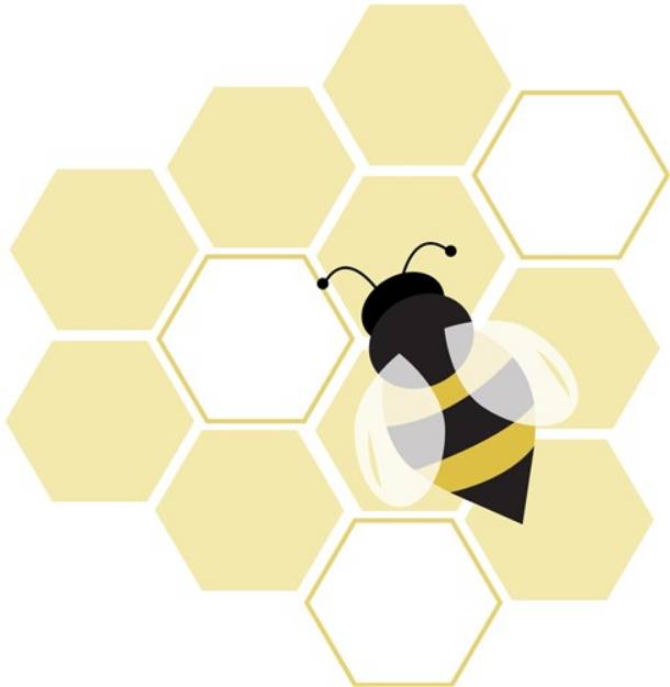 Picture of Honeybee SVG File