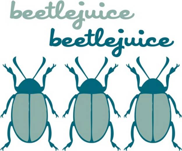Picture of Beetlejuice SVG File