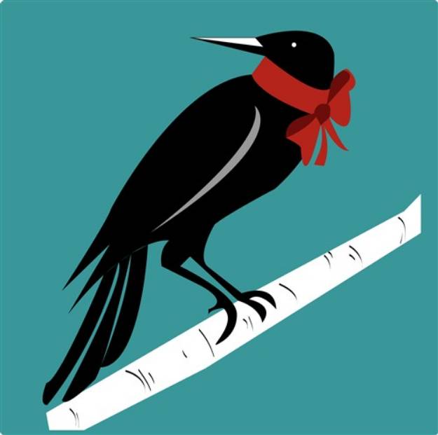 Picture of Black Bird SVG File