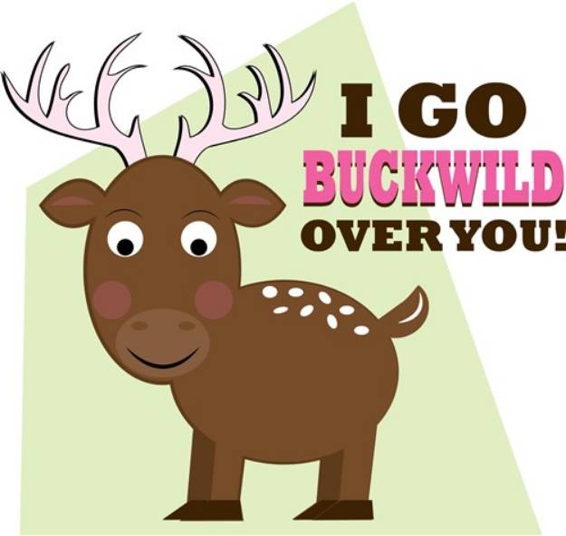 Picture of Go Buckwild For You SVG File