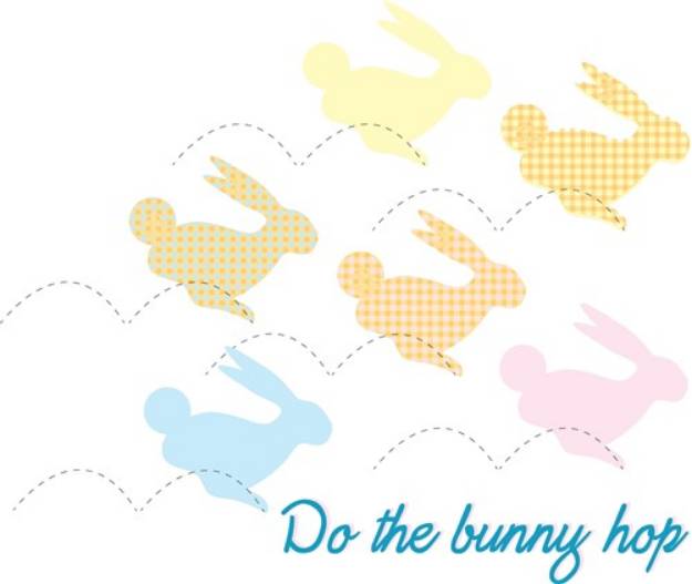 Picture of The Bunny Hop SVG File
