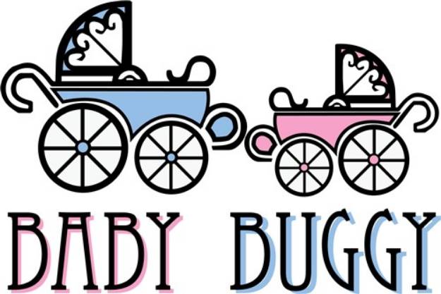 Picture of Baby Buggy SVG File