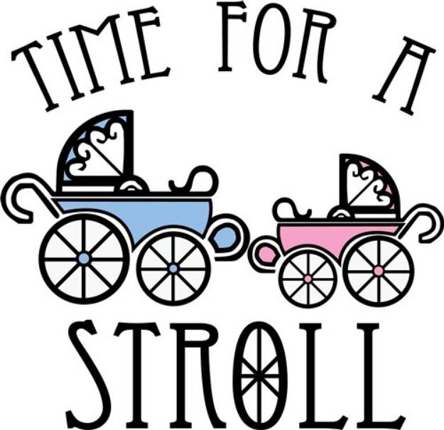 Picture of Time For A Stroll SVG File
