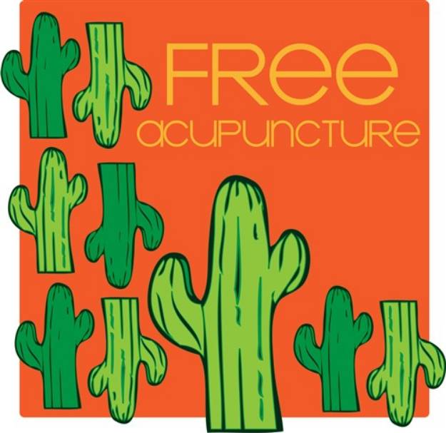Picture of Free Acupuncture SVG File