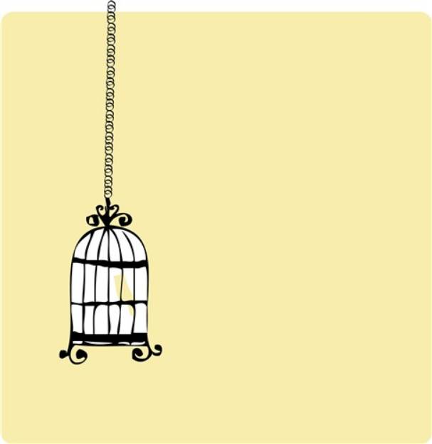 Picture of Birdcage SVG File
