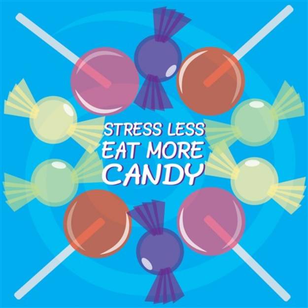 Picture of Eat More Candy SVG File
