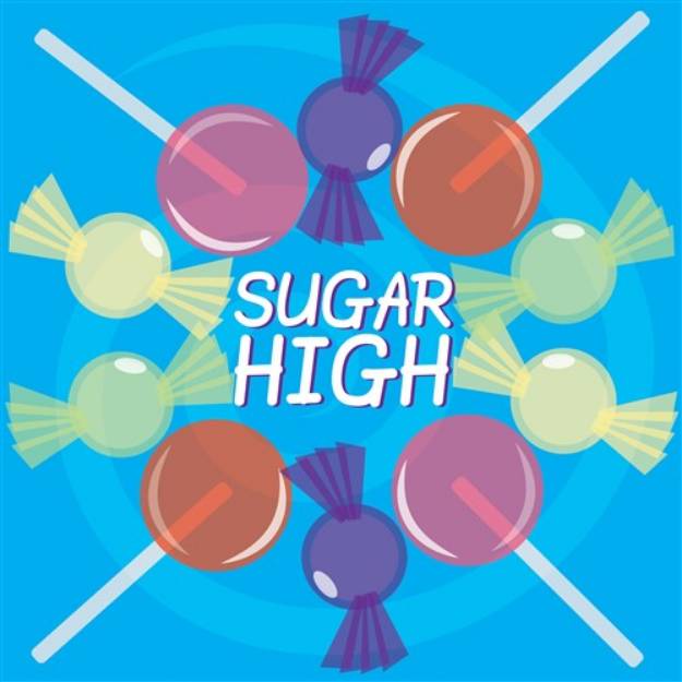 Picture of Sugar High SVG File