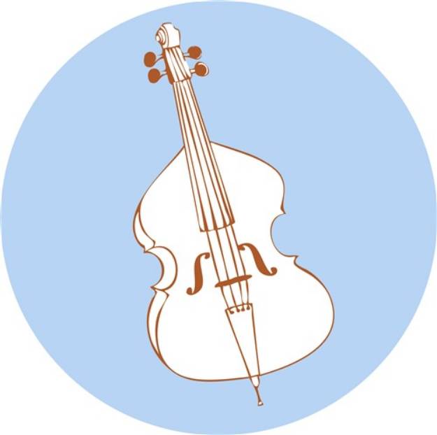 Picture of Cello SVG File