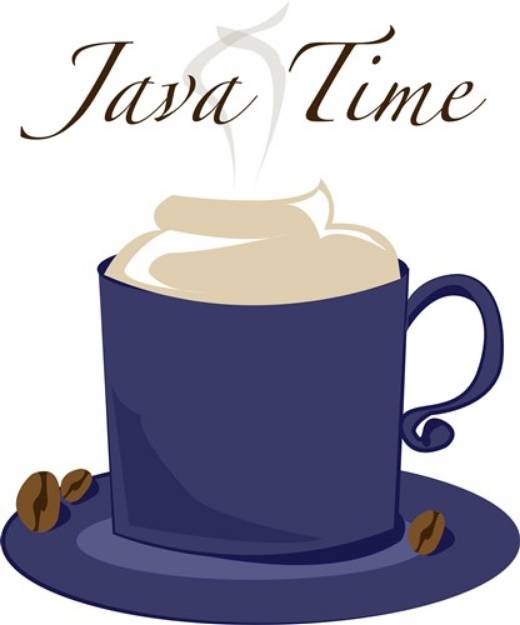 Picture of Java Time SVG File