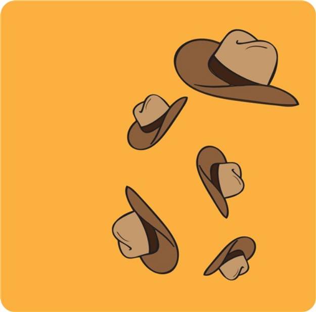 Picture of Cowboy Hats SVG File