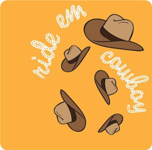 Picture of Ride Em Cowboy SVG File