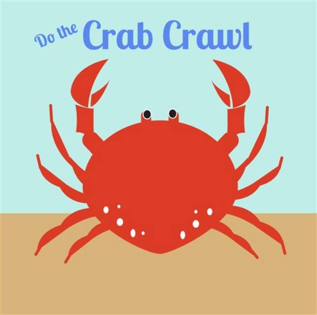 Picture of Crab Crawl SVG File