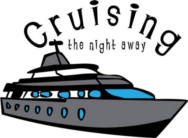 Picture of Cruising The Night Away SVG File
