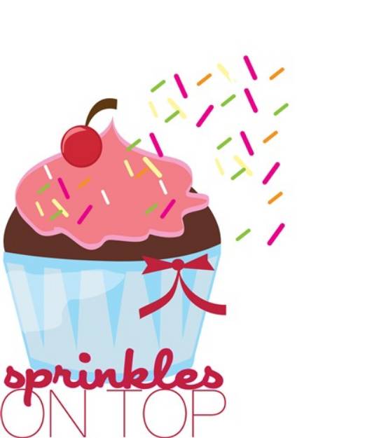 Picture of Sprinkles On Top SVG File