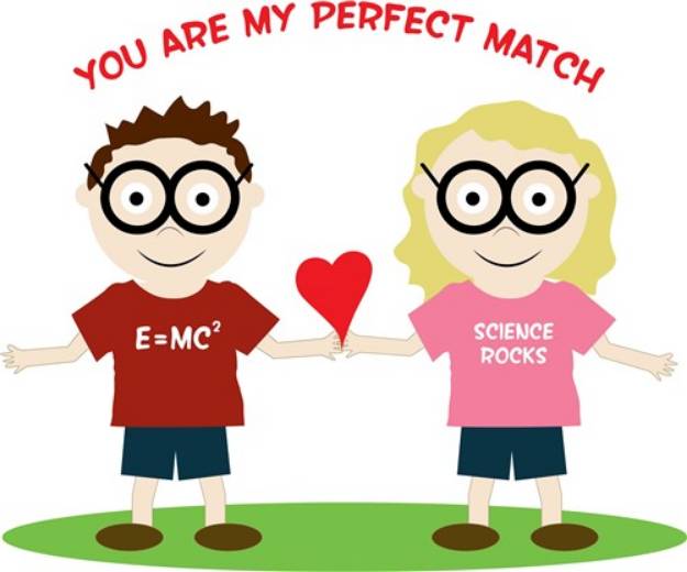 Picture of My Perfect Match SVG File