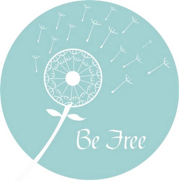 Picture of Be Free SVG File