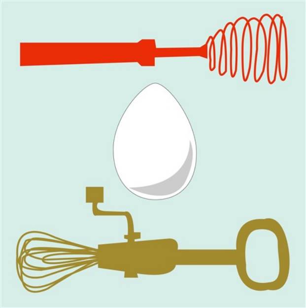 Picture of Egg Beaters SVG File