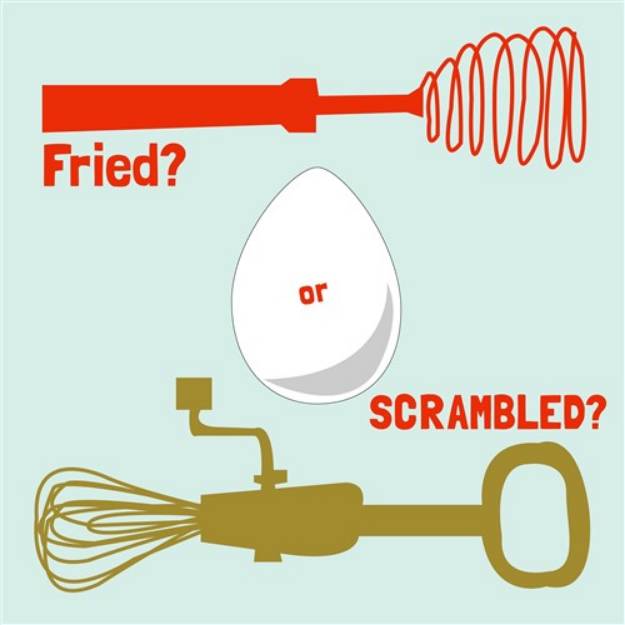 Picture of Fried Or Scrambled SVG File