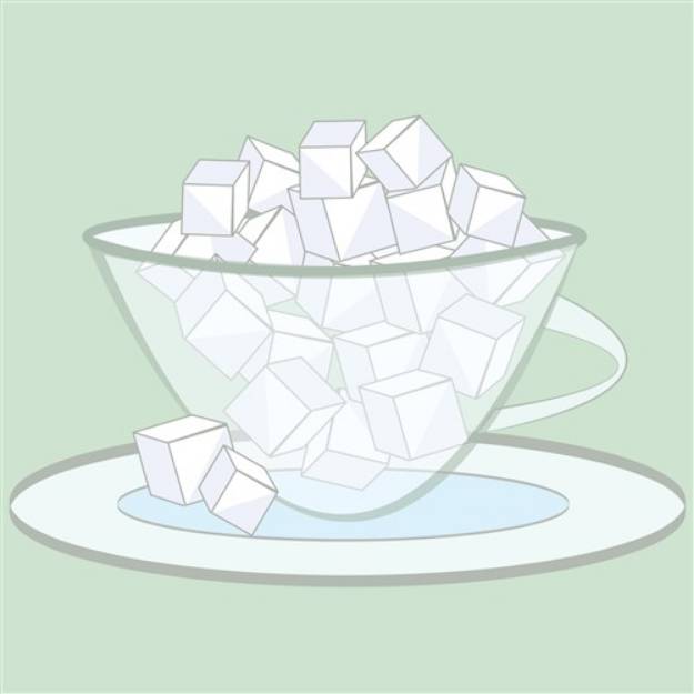 Picture of Sugar Cubes SVG File