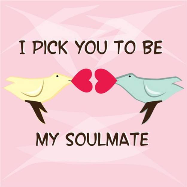 Picture of My Soulmate SVG File