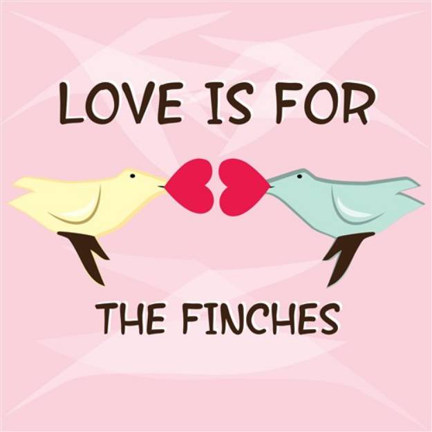 Picture of For The Finches SVG File