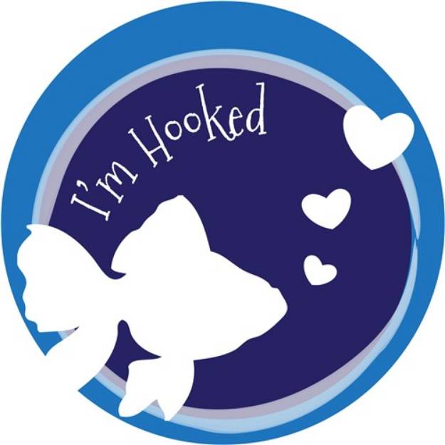 Picture of Im Hooked SVG File