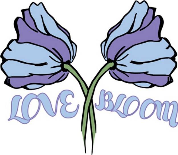 Picture of Love Bloom SVG File