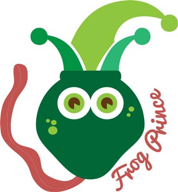 Picture of Frog Prince SVG File