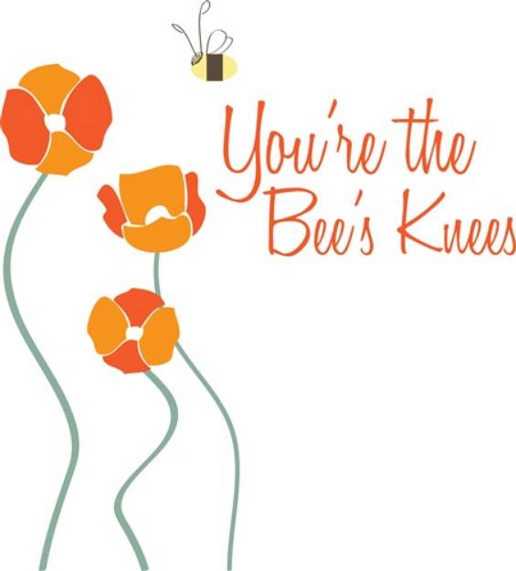 Picture of The Bees Knees SVG File