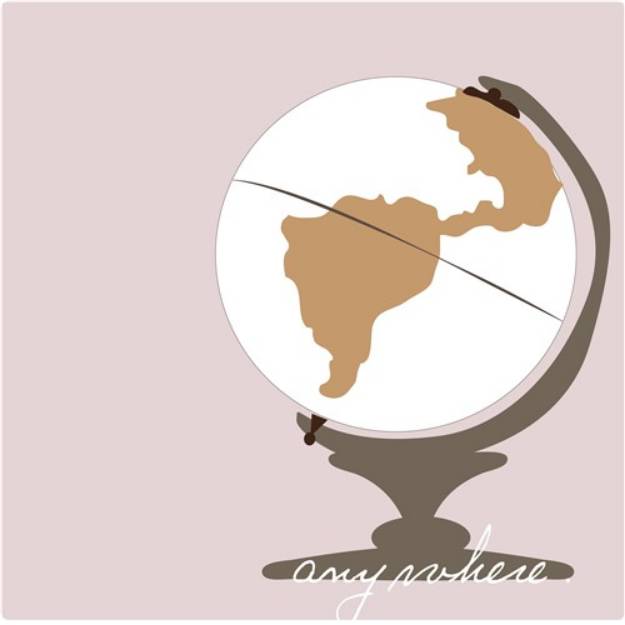 Picture of Anywhere Globe SVG File