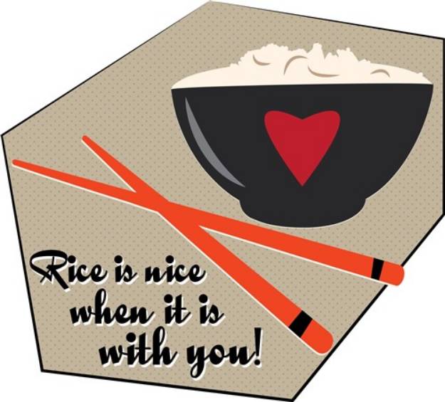 Picture of Rice Is Nice SVG File