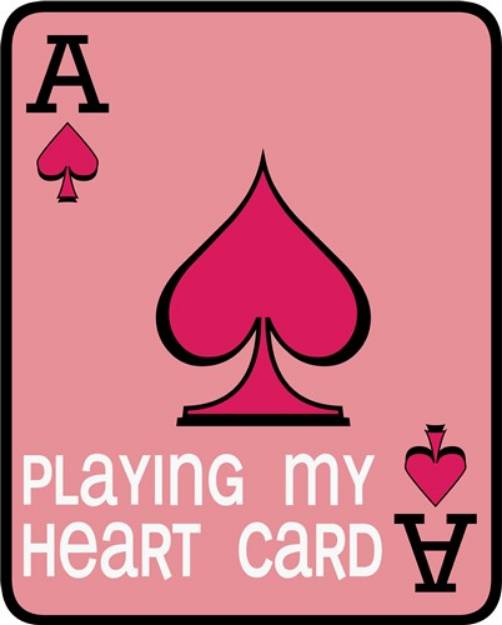 Picture of My Heart Card SVG File