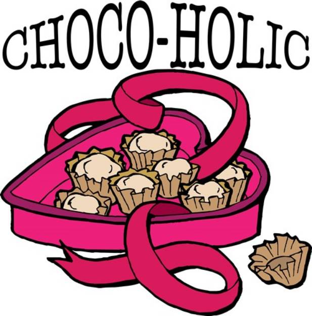 Picture of Choco-holic SVG File