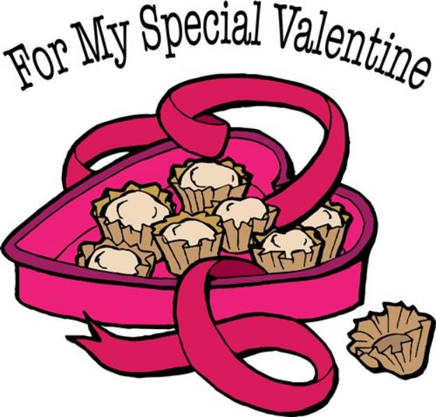 Picture of My Special Valentine SVG File