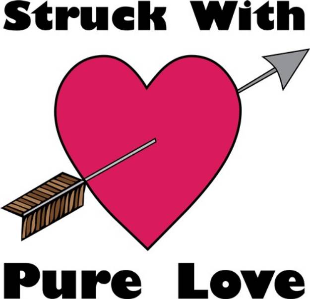 Picture of Struck With Love SVG File