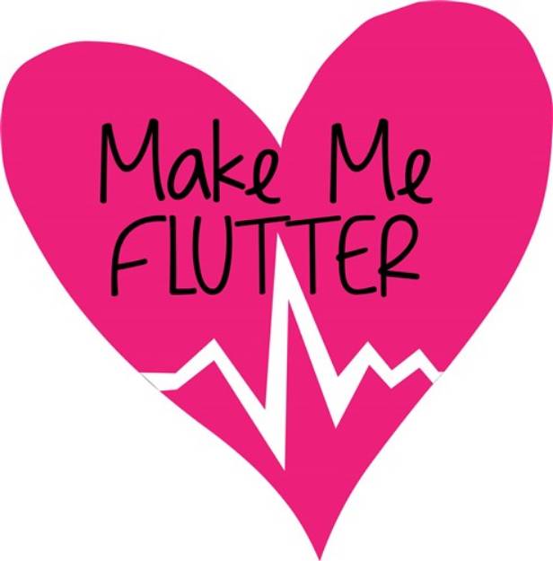 Picture of Make Me Flutter SVG File