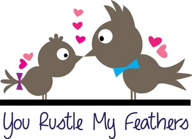 Picture of Rustle my Feathers SVG File