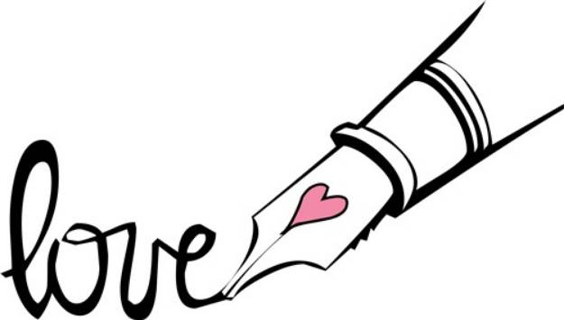 Picture of Love Pen SVG File