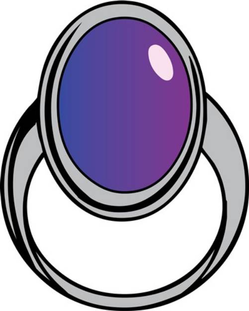 Picture of Mood Ring SVG File