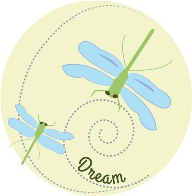 Picture of Dragonfly Dream SVG File