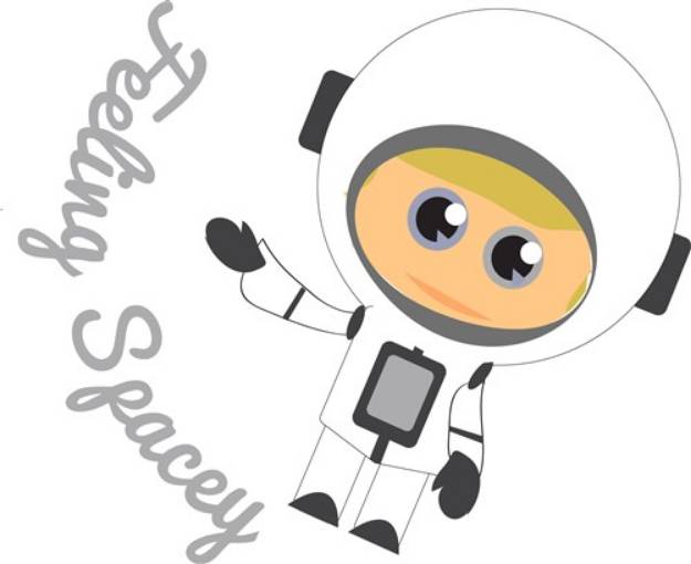 Picture of Spacey Boy SVG File