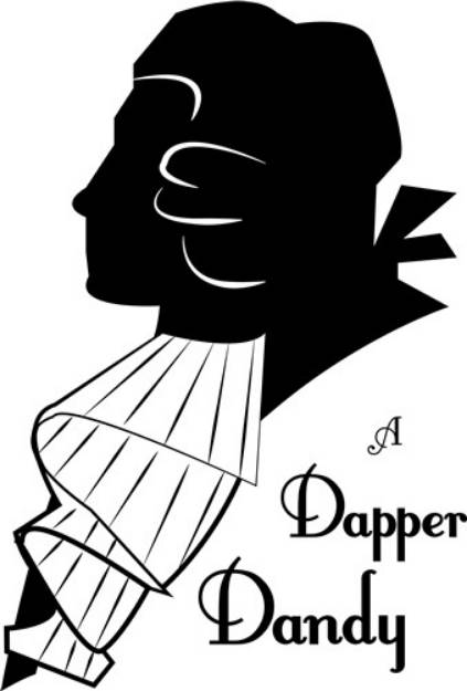 Picture of Dapper Dandy SVG File