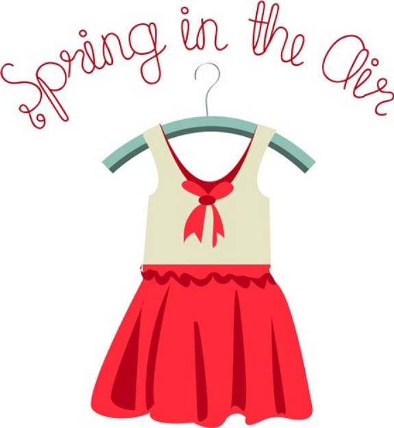 Picture of Spring in the Air SVG File
