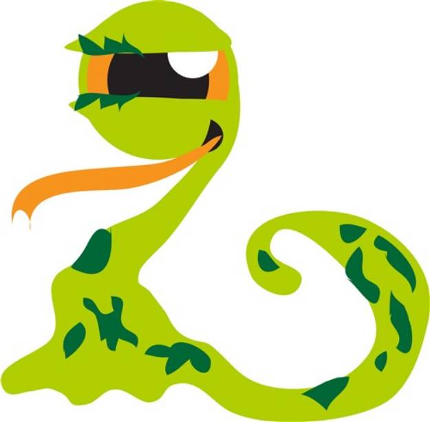 Picture of Alien Snake SVG File