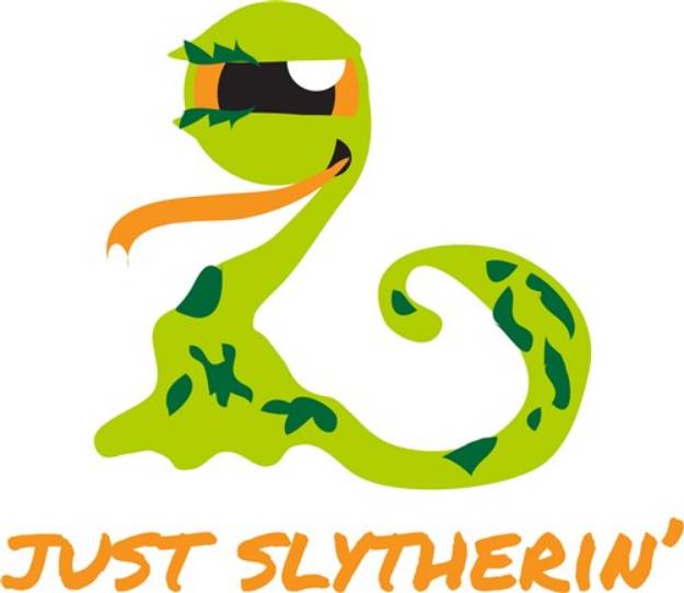 Picture of Slytherin Snake SVG File