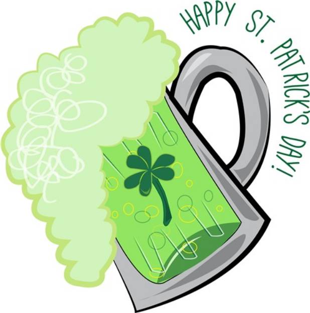 Picture of St. Patricks Beer SVG File