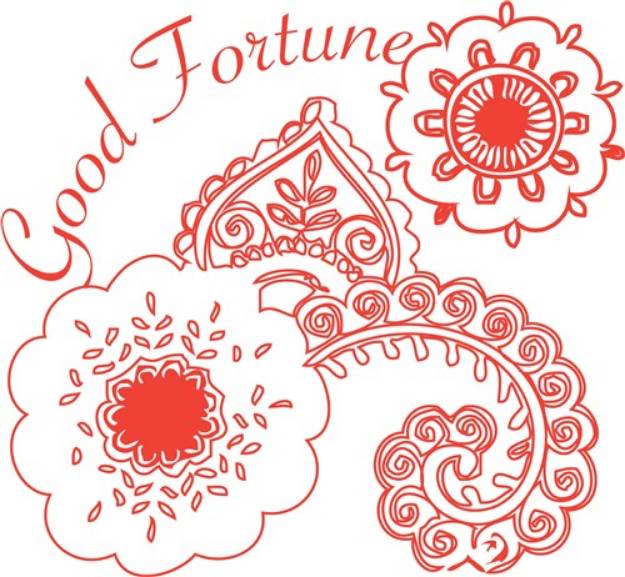 Picture of Good Fortune SVG File